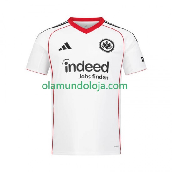 Camisola Eintracht Frankfurt Homem Equipamento Segundo 2025-2026 Manga Curta